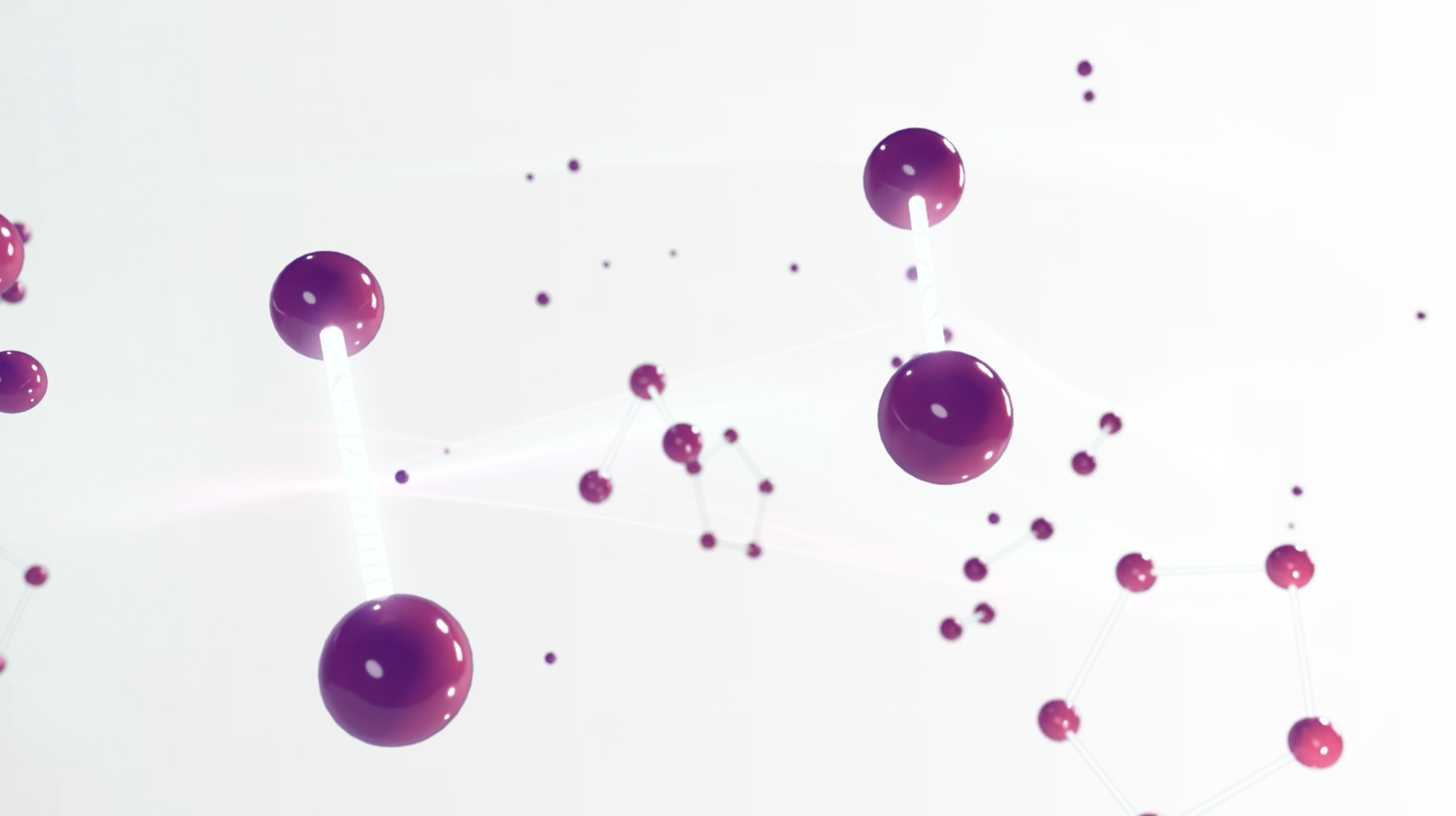 Frame do comercial tecnológico da marca de cosméticos Lecieza