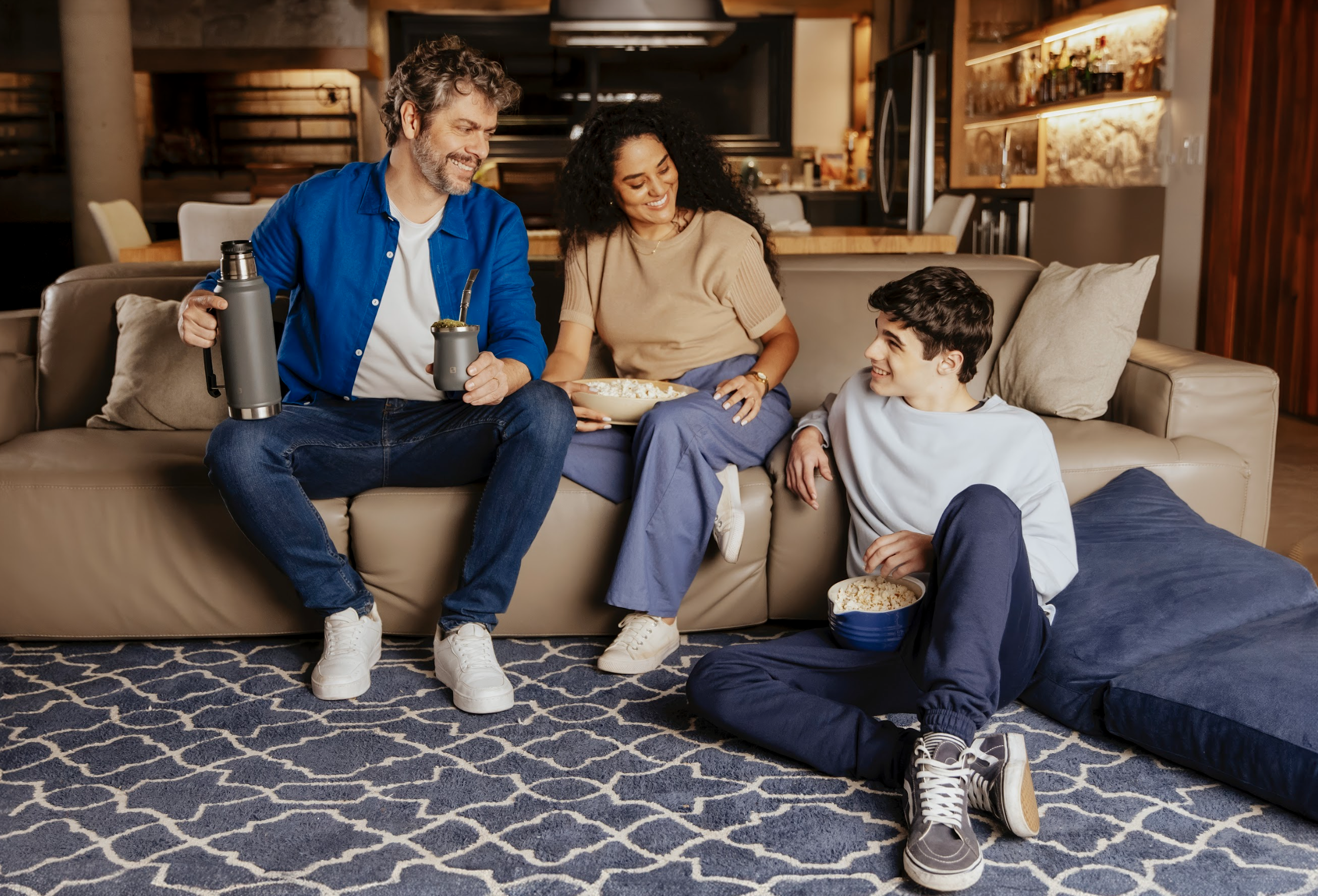 Frame do comercial da marca Soprano